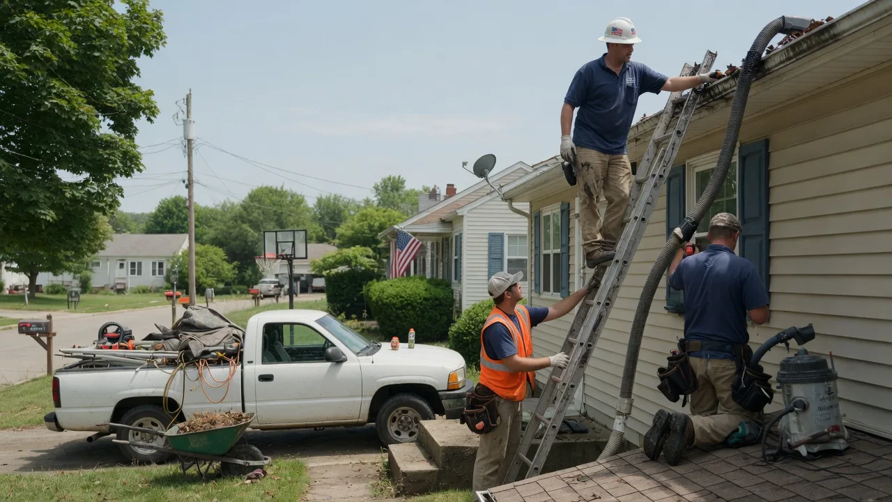 Gutter Installation in Martinsville, OH near me
